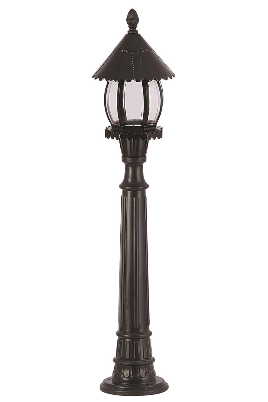 Lampadar de exterior, Opviq, 685AVN1225, Negru - imagine 4
